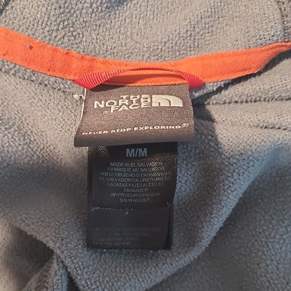The North Face Charcoal and Coral Full-Zip Jacket With Hood - Picture 3 of 5